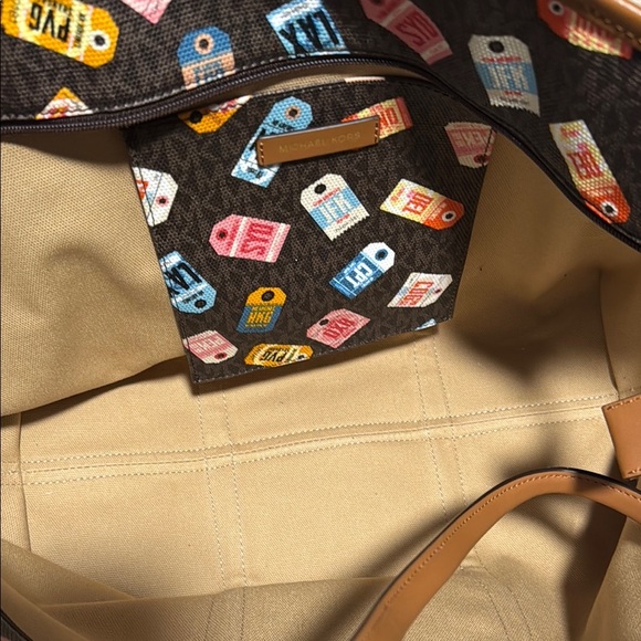 Large Michael Kors Jet set Tote Bag - Picture 4 of 7